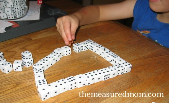 用骰子制作字母