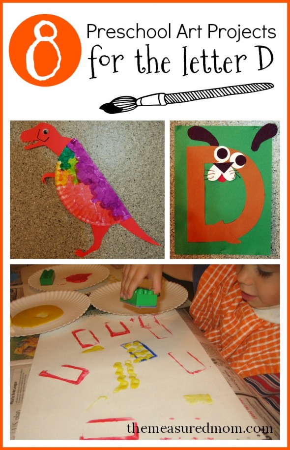 这篇帖子分享了八个有趣的信D手工艺和学龄前儿童的艺术思想！