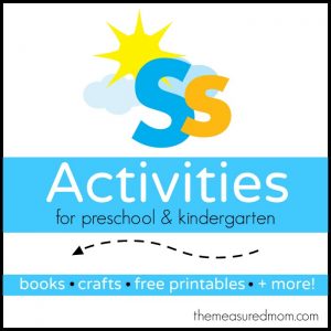 字母的活动 - 测量的妈妈