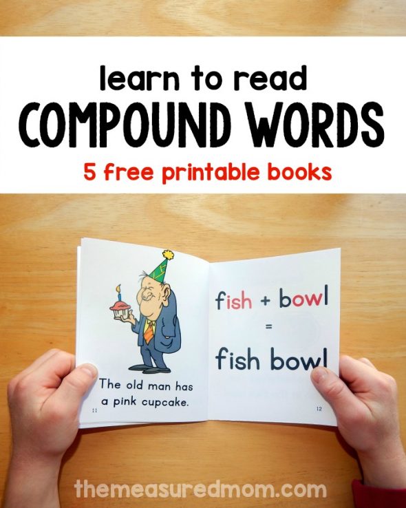 用这五本免费的书教孩子阅读复合词!