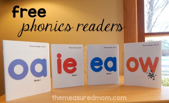 这些可打印的语音书籍教授单词，即单词，EA单词和单词。