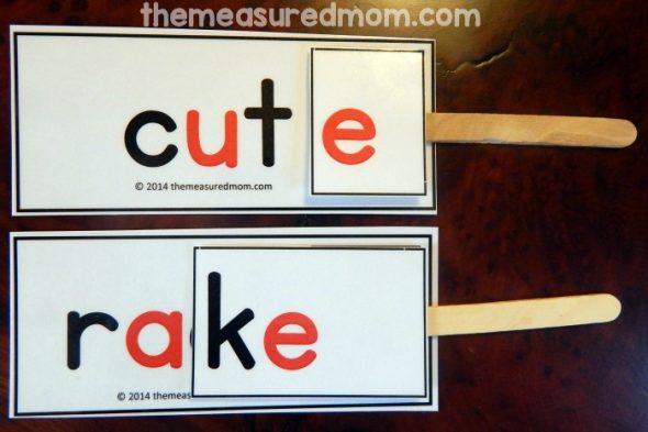 打印这些免费卡片以获得一个伟大的静音E活动！