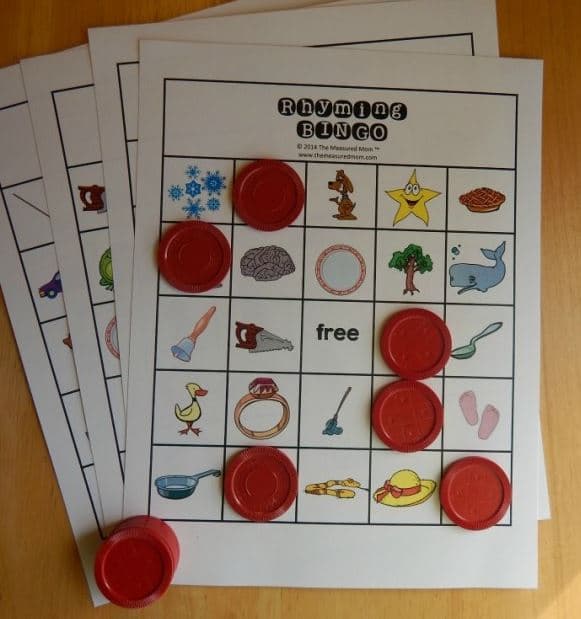 喜欢这个押韵游戏的大集合和自由押韵活动！