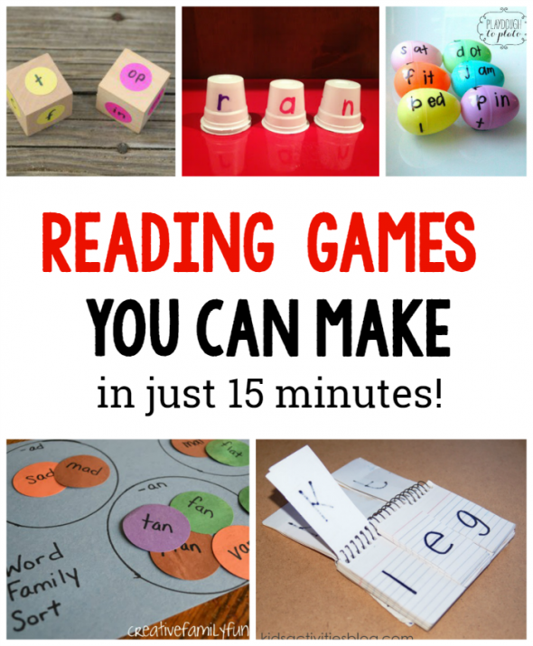 寻找为孩子们读游戏？您可以在不到15分钟的时间内使每一场10场比赛中的每一个！
