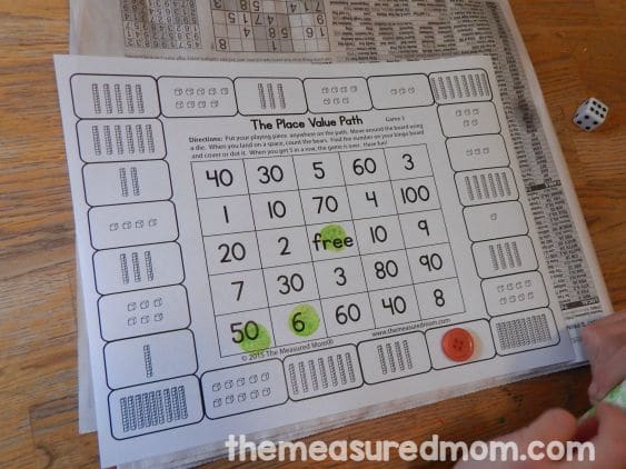 爱这些没有准备的地方价值游戏从幼儿园到二年级!