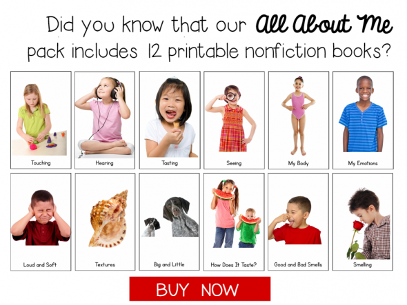 关于书单，可印刷的书，词汇卡，实践活动，以及更多，看看这个200页的关于我的幼儿园主题!