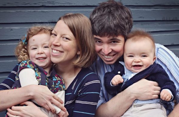 亚洲雪橇和家庭