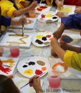 这些都是很棒的名字活动的幼儿园和幼儿园!