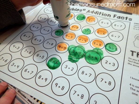 9没有准备加入游戏教授加法策略！幼儿园和一年级的伟大涂层活动！