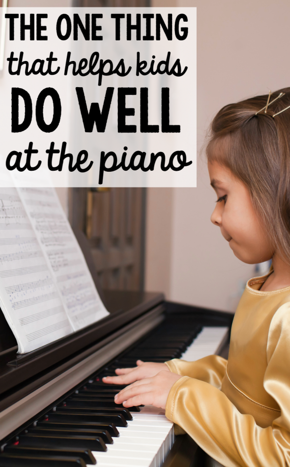 帮助孩子学好钢琴课