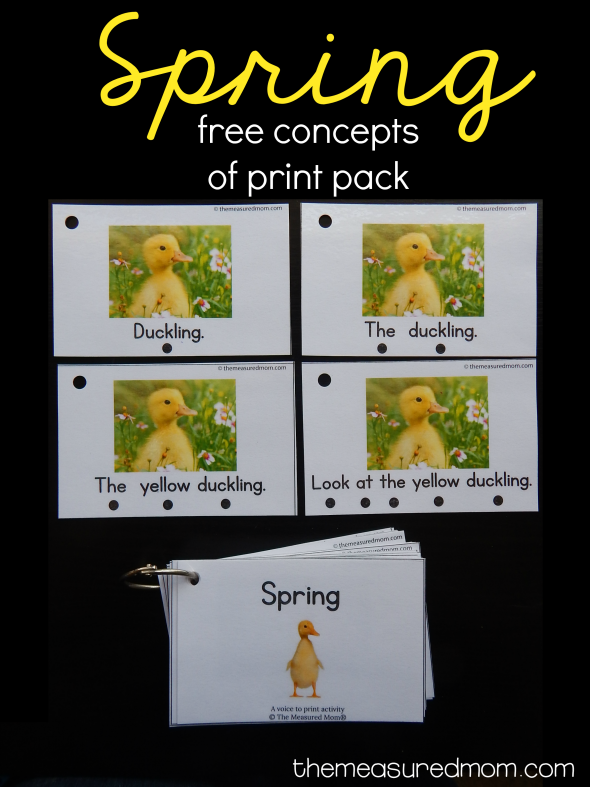 印刷包的春季概念