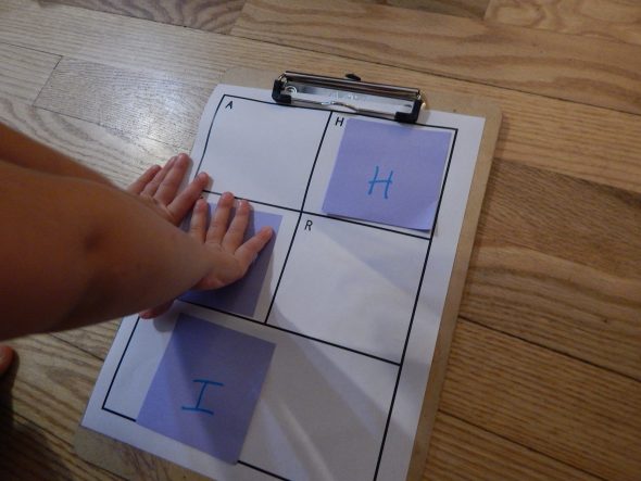 Letter I activity 8