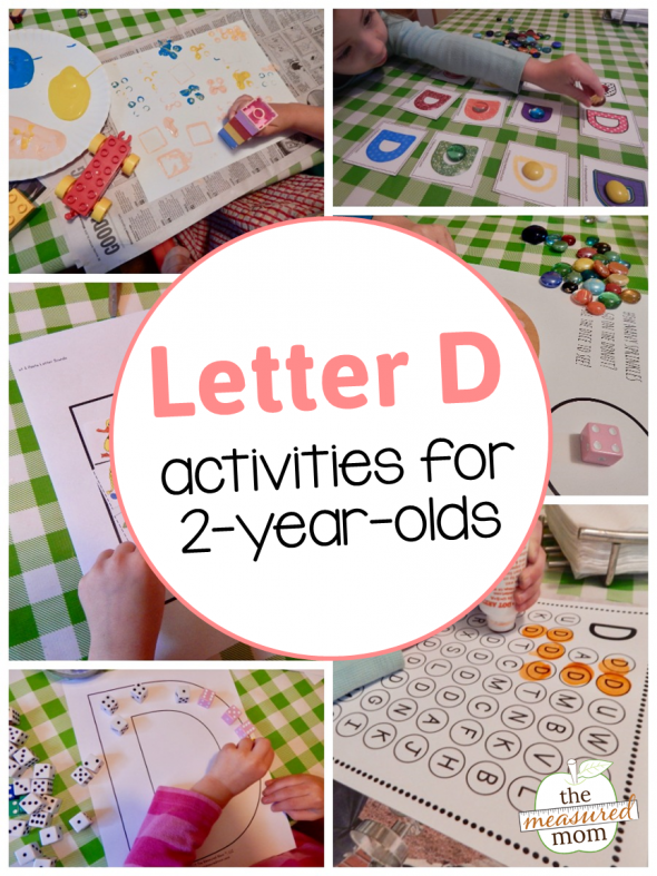 幼儿喜欢学习字母！这是2岁时的动手信D活动的集合！