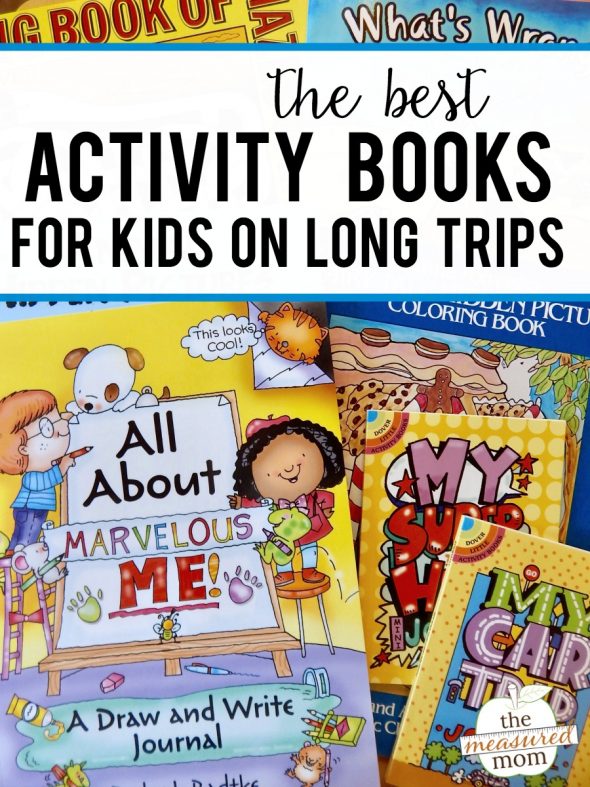 为您的下次长途旅行抓住一些这些活动书籍！您将通过10岁的时间找到学龄前儿童的活动书籍。