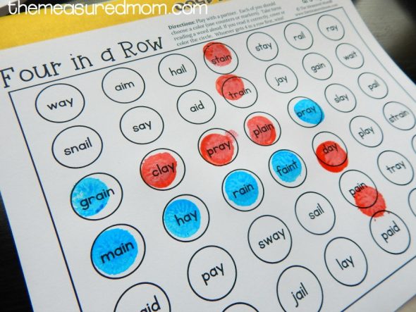 下载这套三个没有准备游戏，以便阅读AI和AY单词！