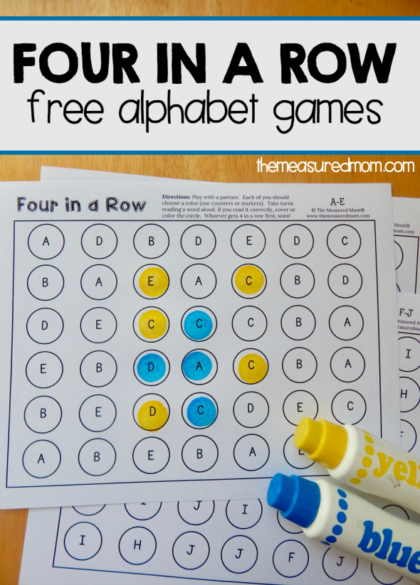 尝试这些免费的字母表游戏来帮助您的孩子掌握信件识别！