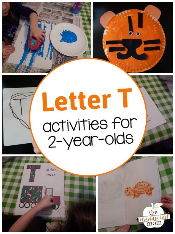 享受这些有趣的字母T活动为幼儿