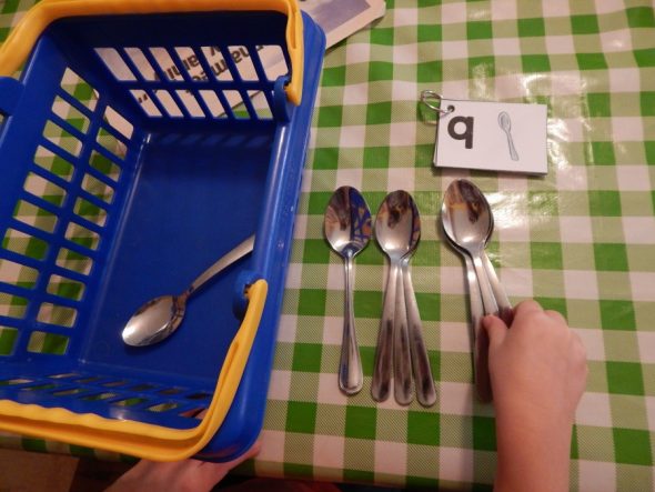 孩子计数勺子