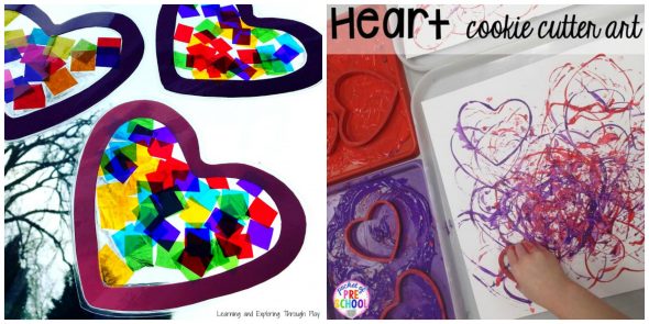 这篇文章为学龄前儿童提供了10个简单的情人节工艺品——使用的是你可能已经有的物品!