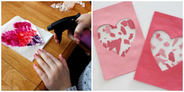 这篇文章为学龄前儿童提供了10个简单的情人节工艺品——使用的是你可能已经有的物品!