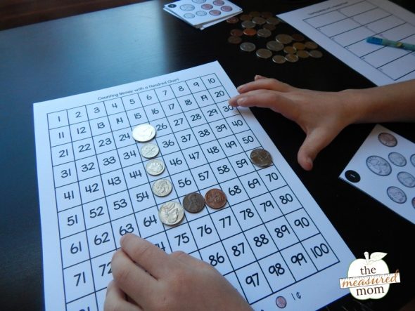 教您的学习者关于数钱这个自由活动!