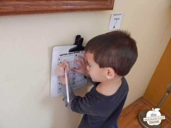 抓住这个自由写简短的o字的房间活动-有三个层次的困难!