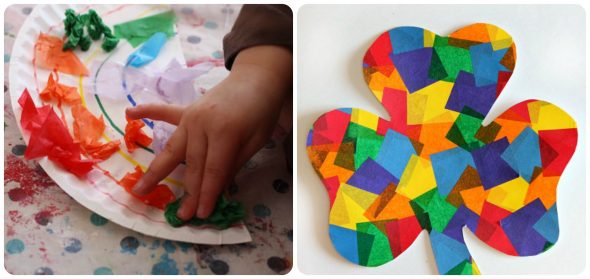 查找学龄前儿童的十个圣帕特里克节工艺品 - 在Prep，Ligh上乐趣很高！