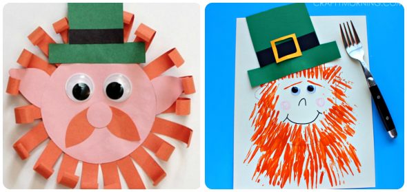 查找学龄前儿童的十个圣帕特里克节工艺品 - 在Prep，Ligh上乐趣很高！