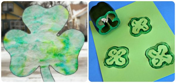 查找学龄前儿童的十个圣帕特里克节工艺品 - 在Prep，Ligh上乐趣很高！