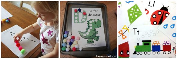 查看这款11个可打印POM POM活动的集合 - 非常适合建立早期数学和扫盲技能！