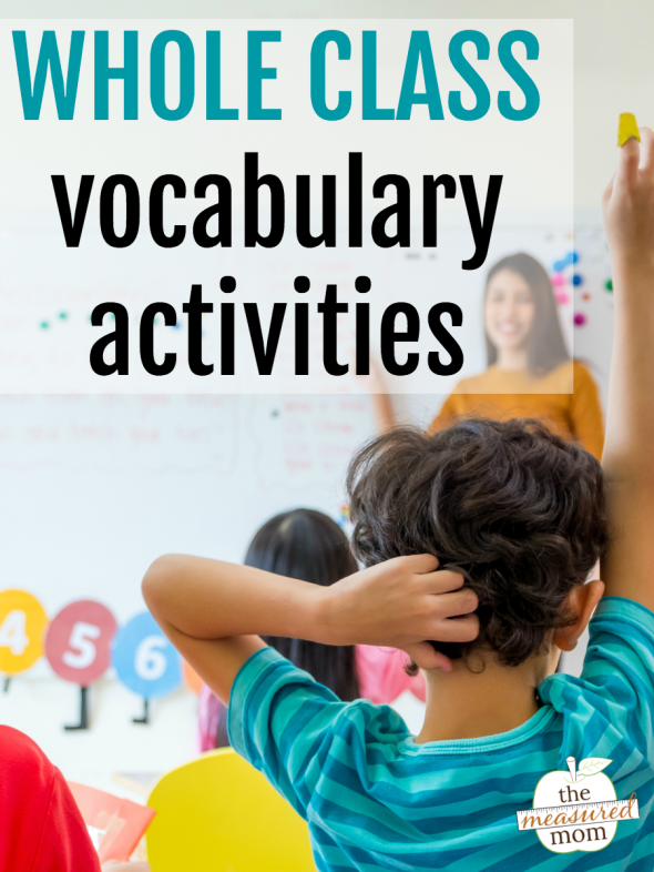 这里有六个简单的全班词汇活动-每一个只需要几分钟！